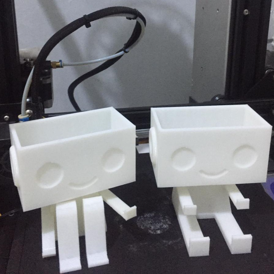 Cute Robot Planter