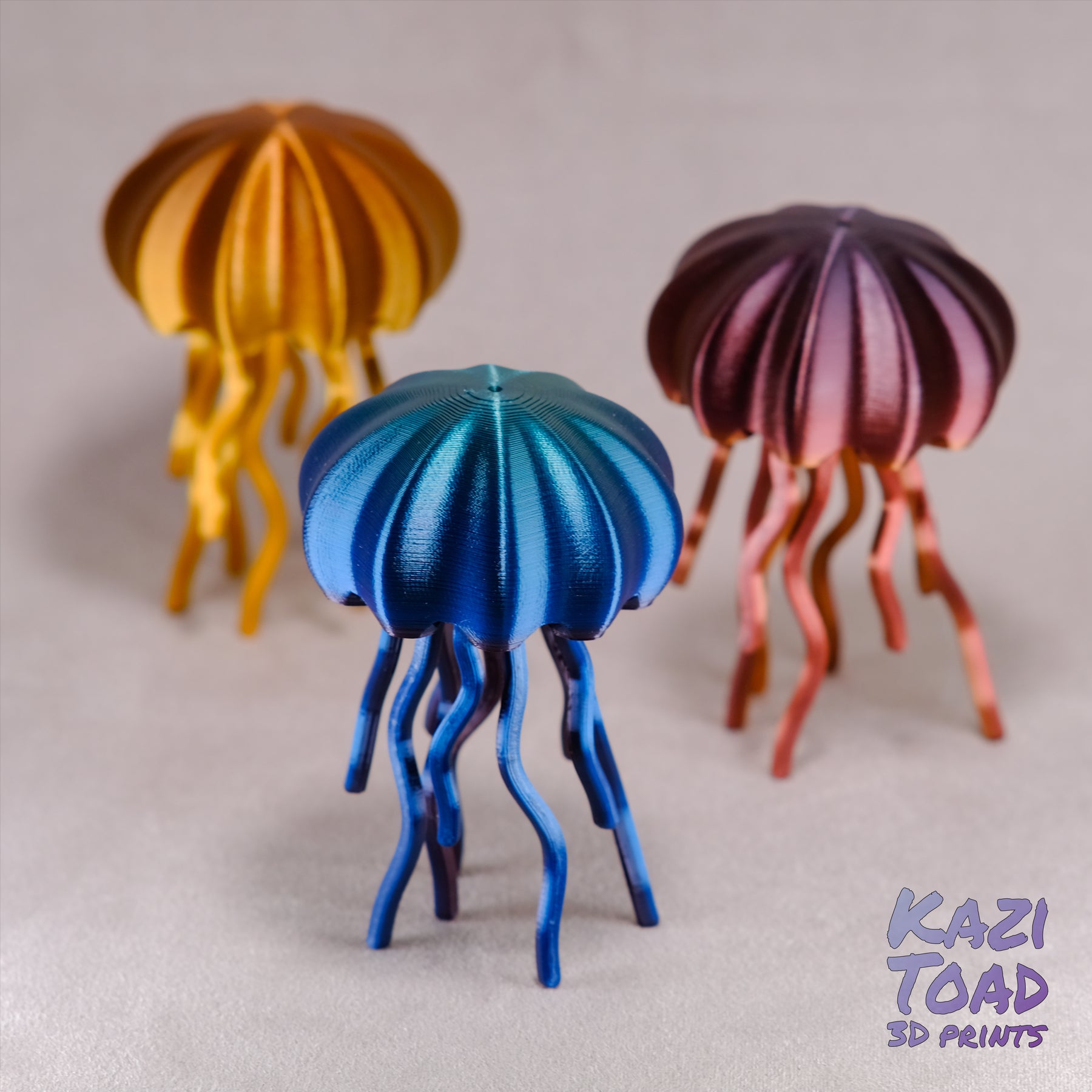 Jellyfish With Moving Tentacles