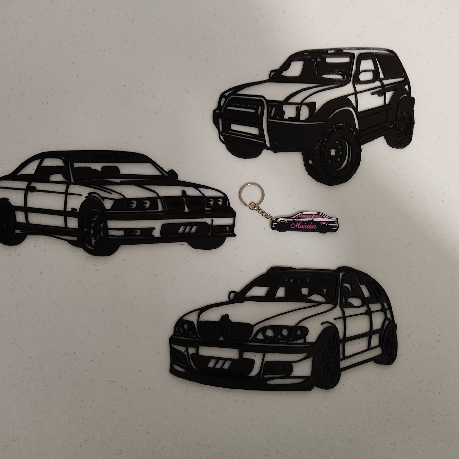 Custom Car Silhouette
