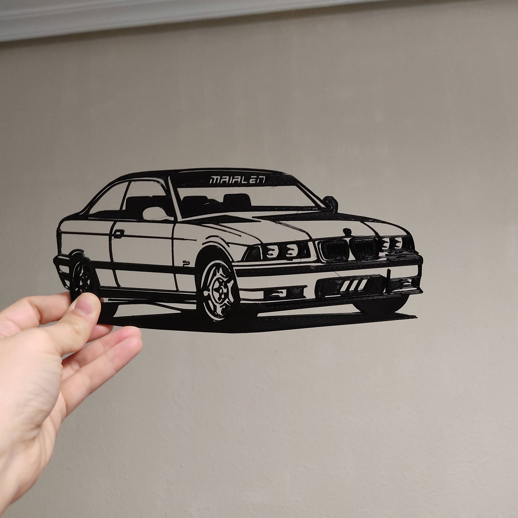Custom Car Silhouette
