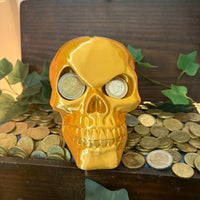 Skull Piggy Bank