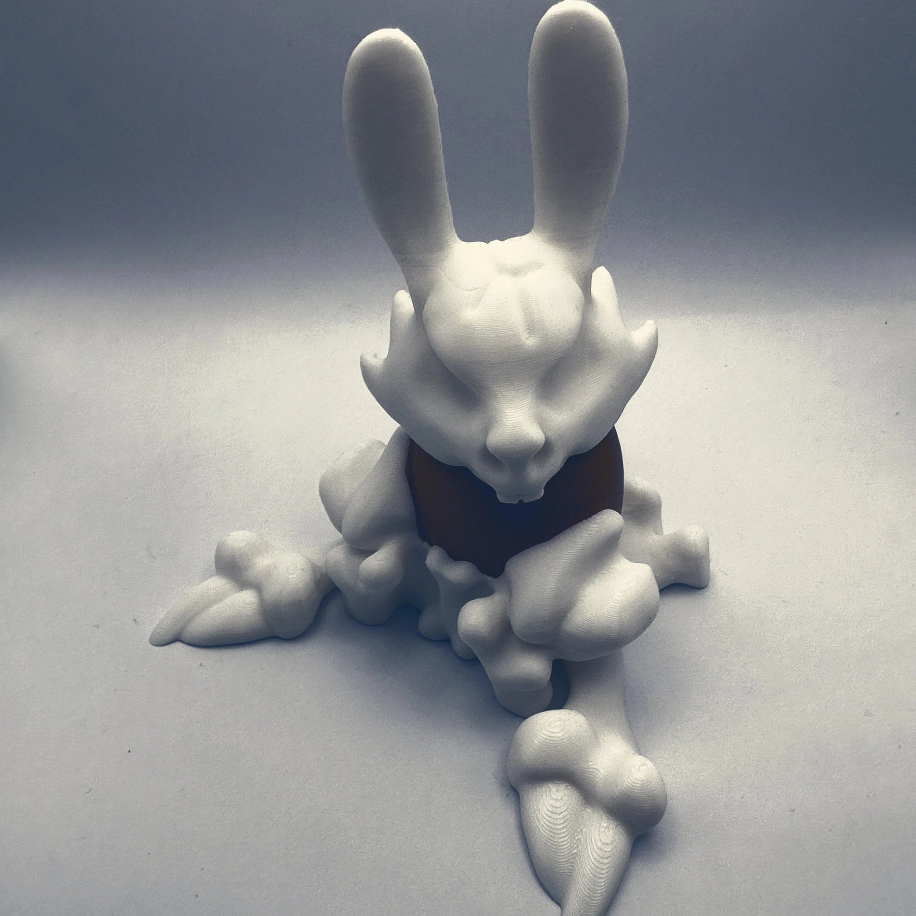 Egg Cup - Bone Bunny