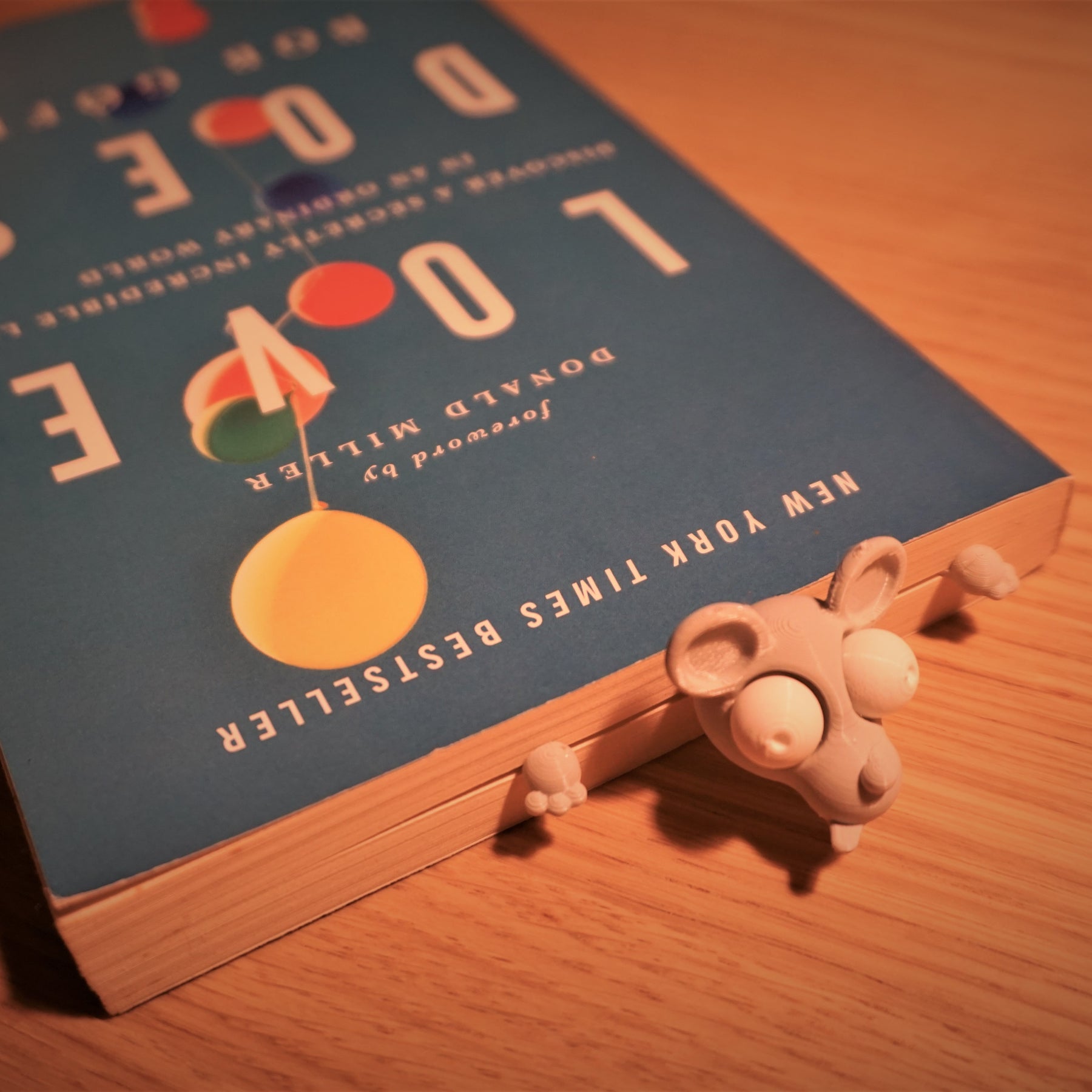 Flat Mouse Bookmark - Pack of 3