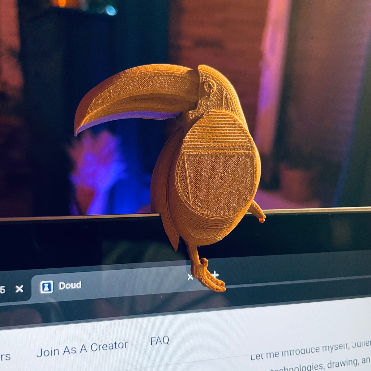 Toucan Camera Cover