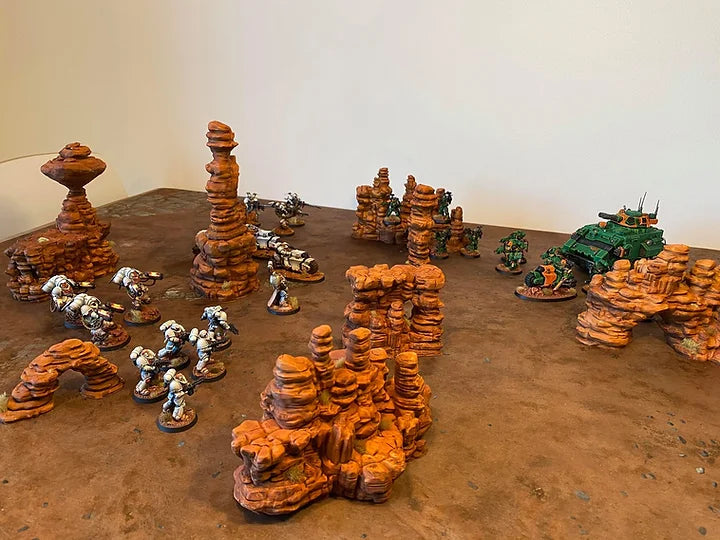 Gaming terrain: from your screen to your hands
