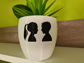 Love Story Self Watering Vase