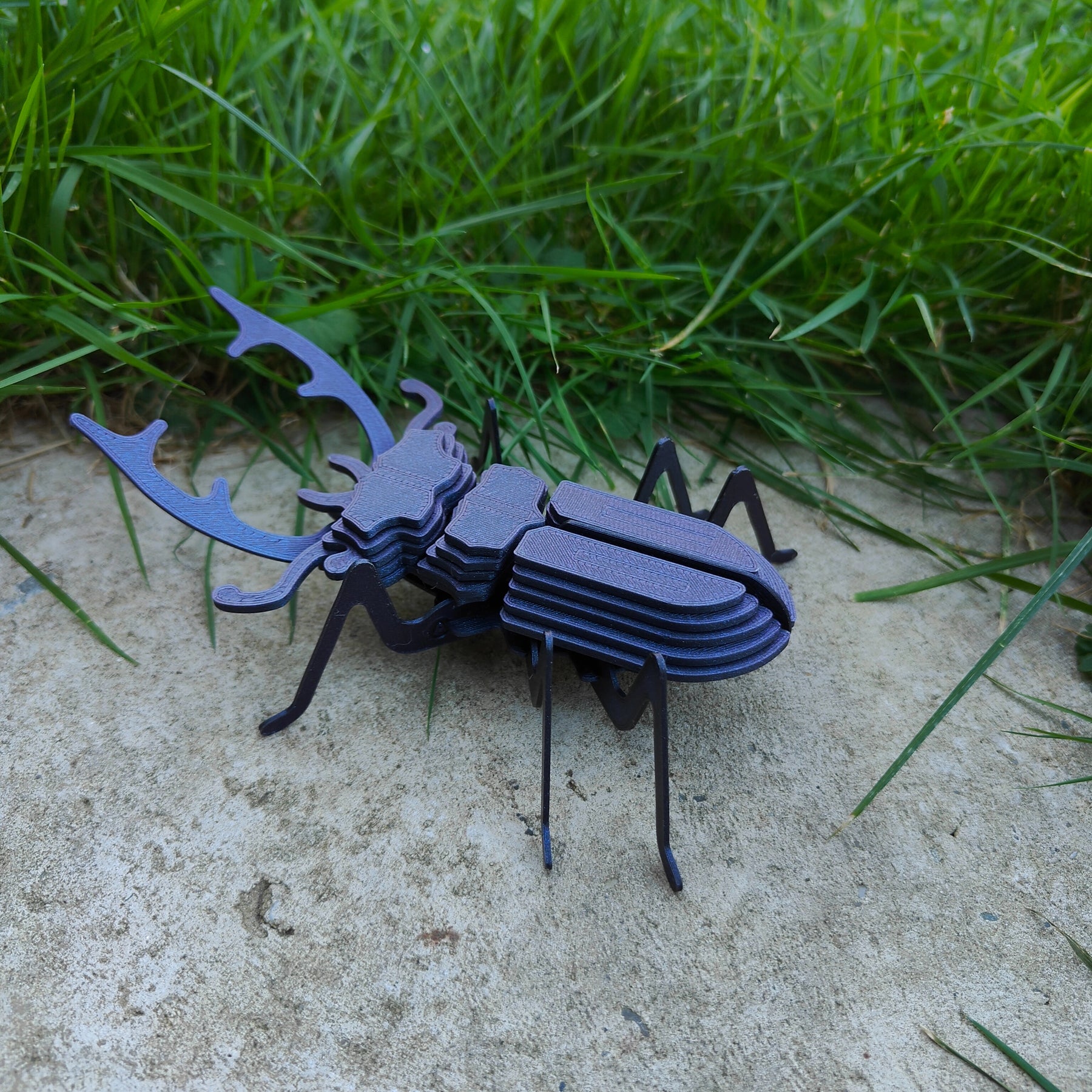 Stag Beetle Buildable Animal Figure