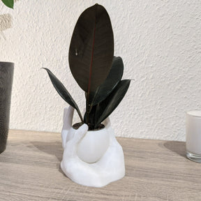 Planter - "helping hand" | flower pot | vase | succulent planter