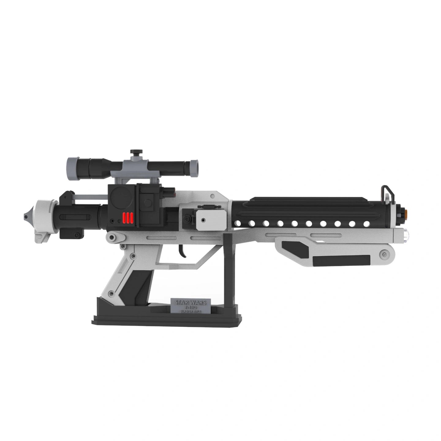 F-11D Blaster Rifle - Star Wars - DIY KIT - With Stand