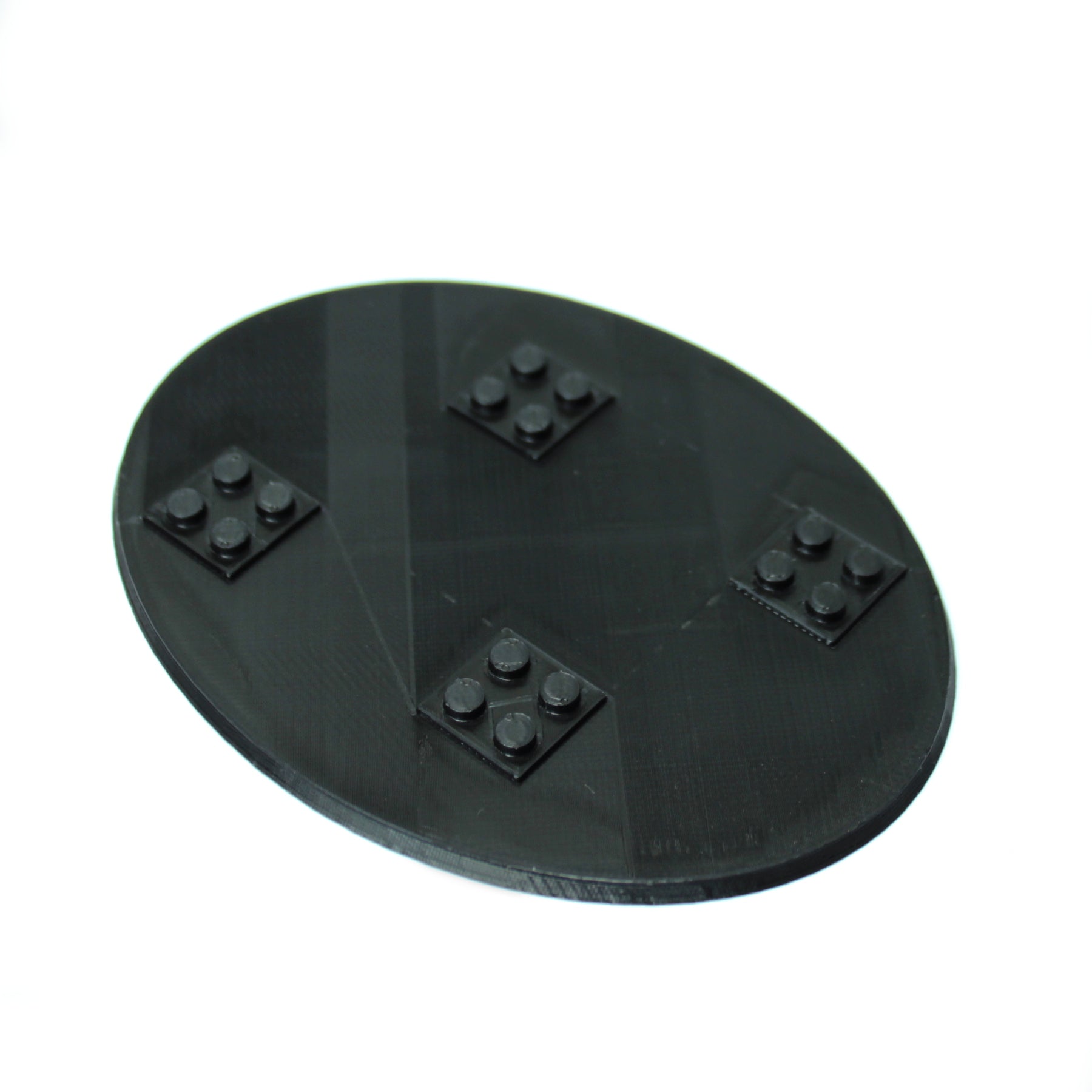 Elliptical Base for Miniature with Studs