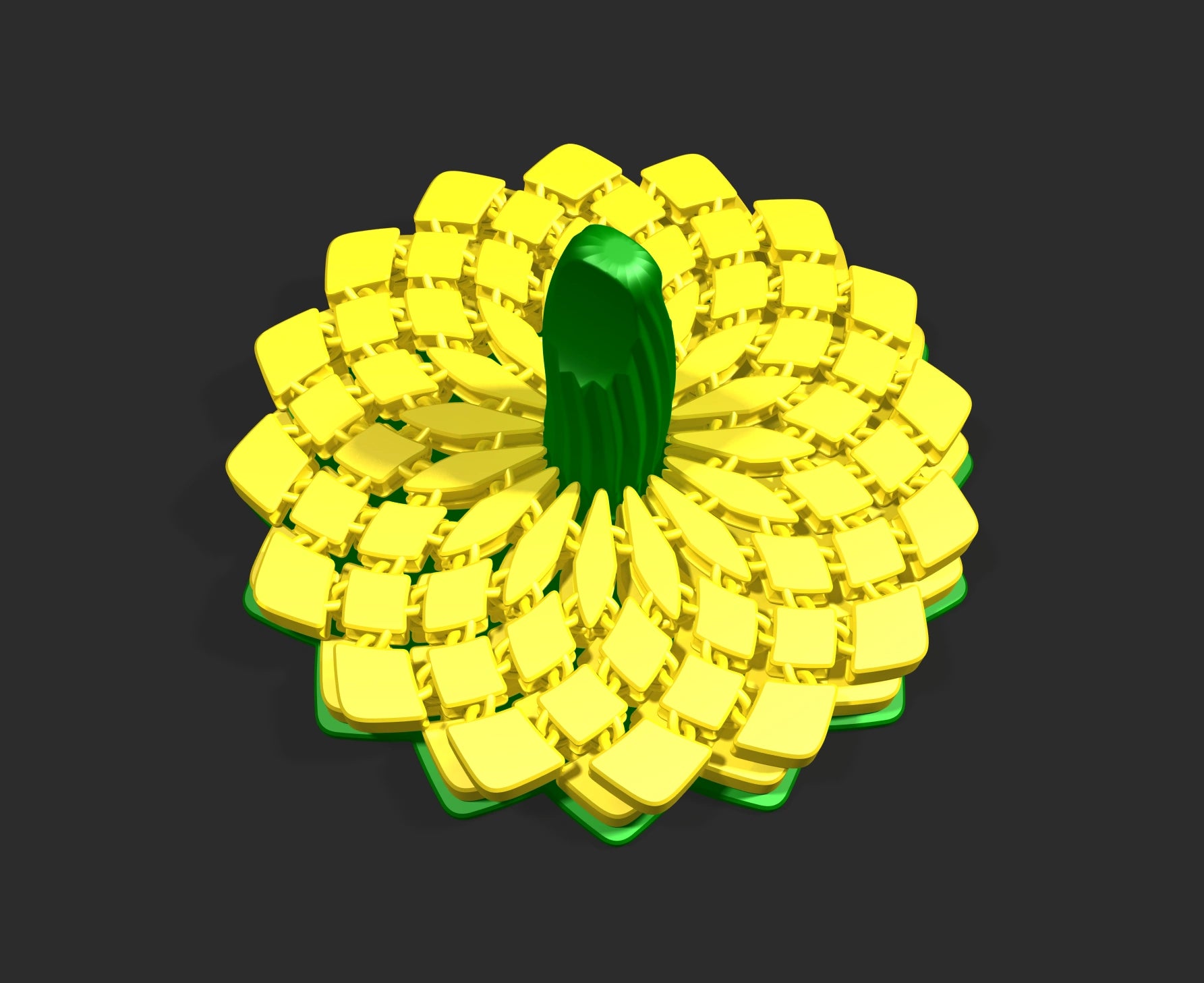 Sunflower Coaster Holder