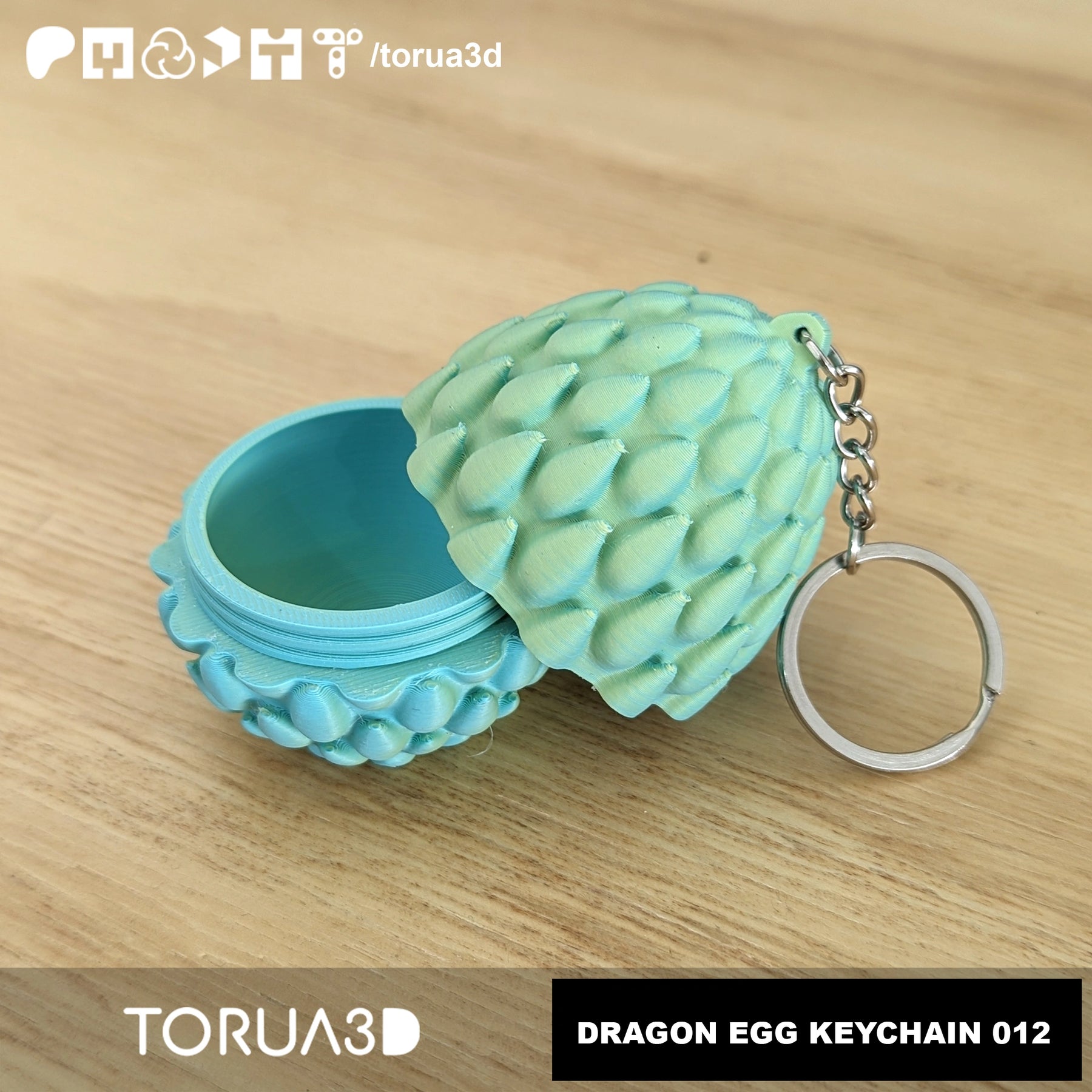 Dragon egg Keychain 012