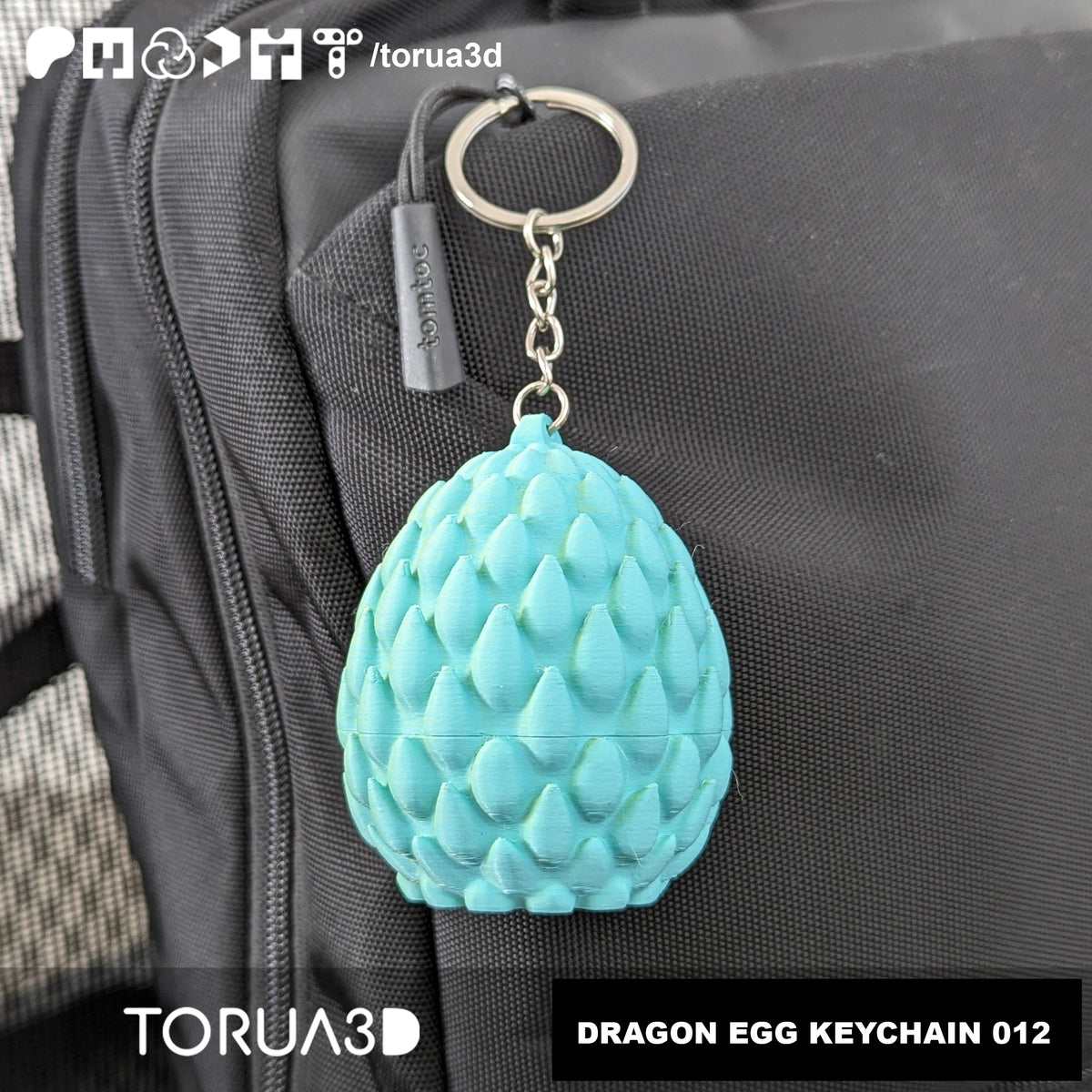 Dragon egg Keychain 012