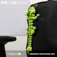 Articulated Dragon Keychain 005