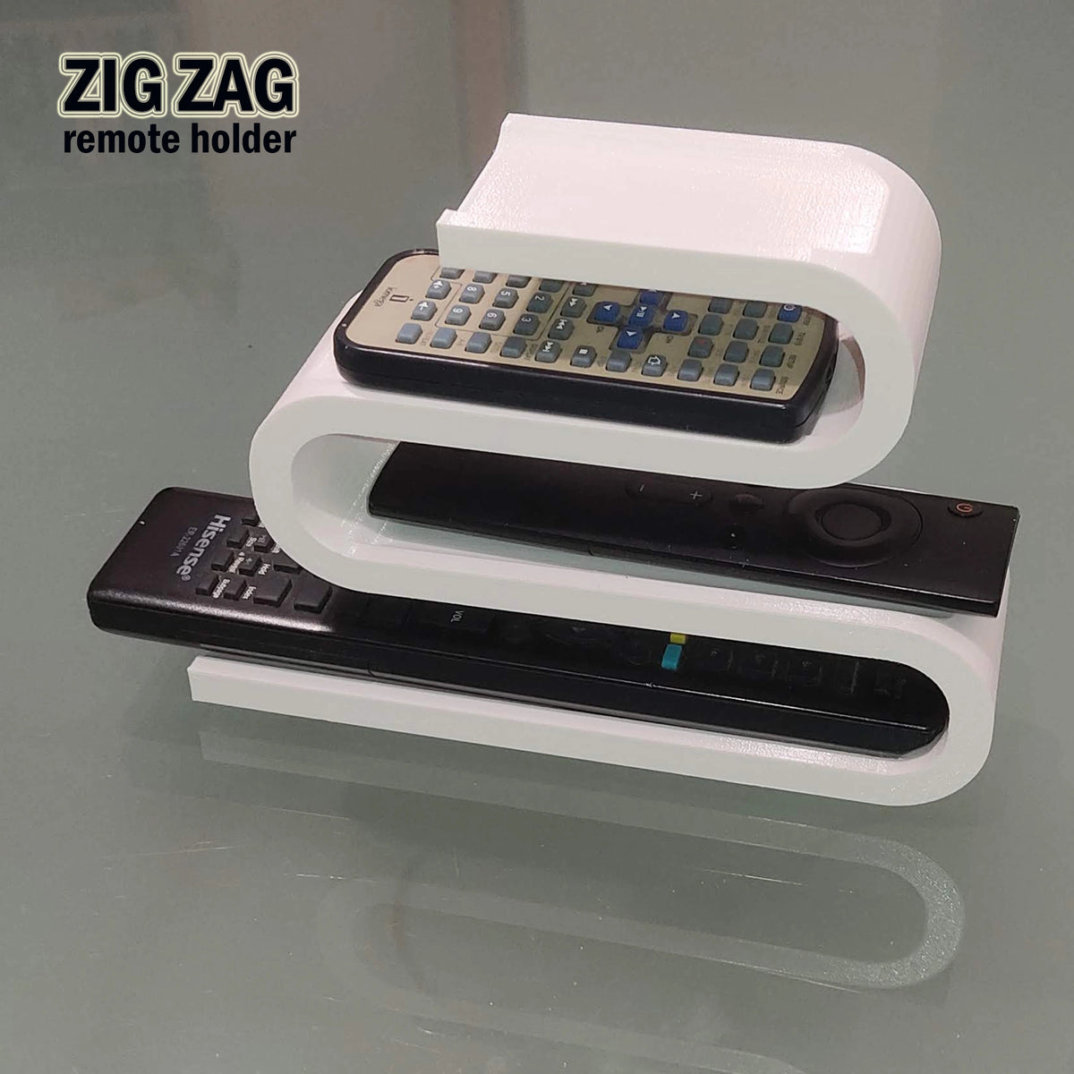 ZigZag Remote Holder