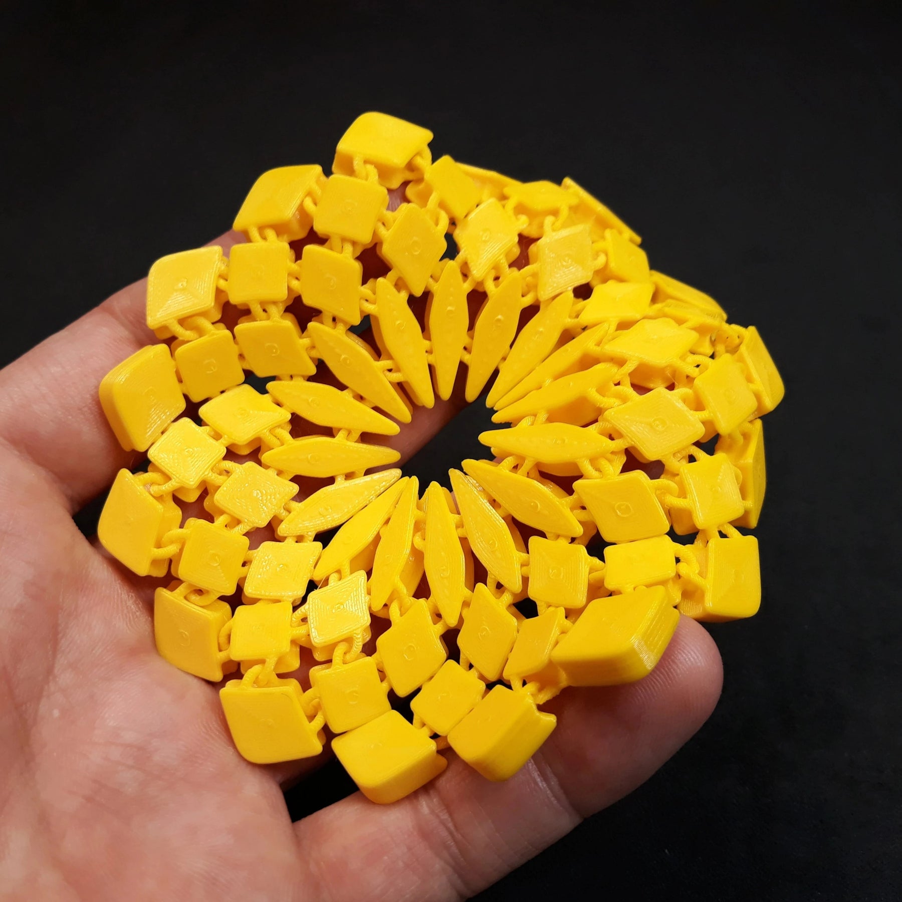 Sunflower Fabric Coaster