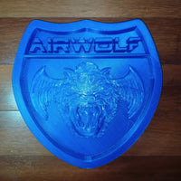 Airwolf/ Air Wolf Plaque