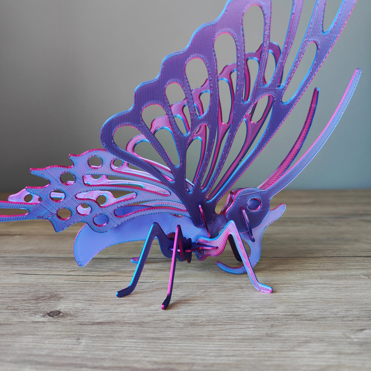 Butterfly Buildable Animal Figure | 3D-printed locally by