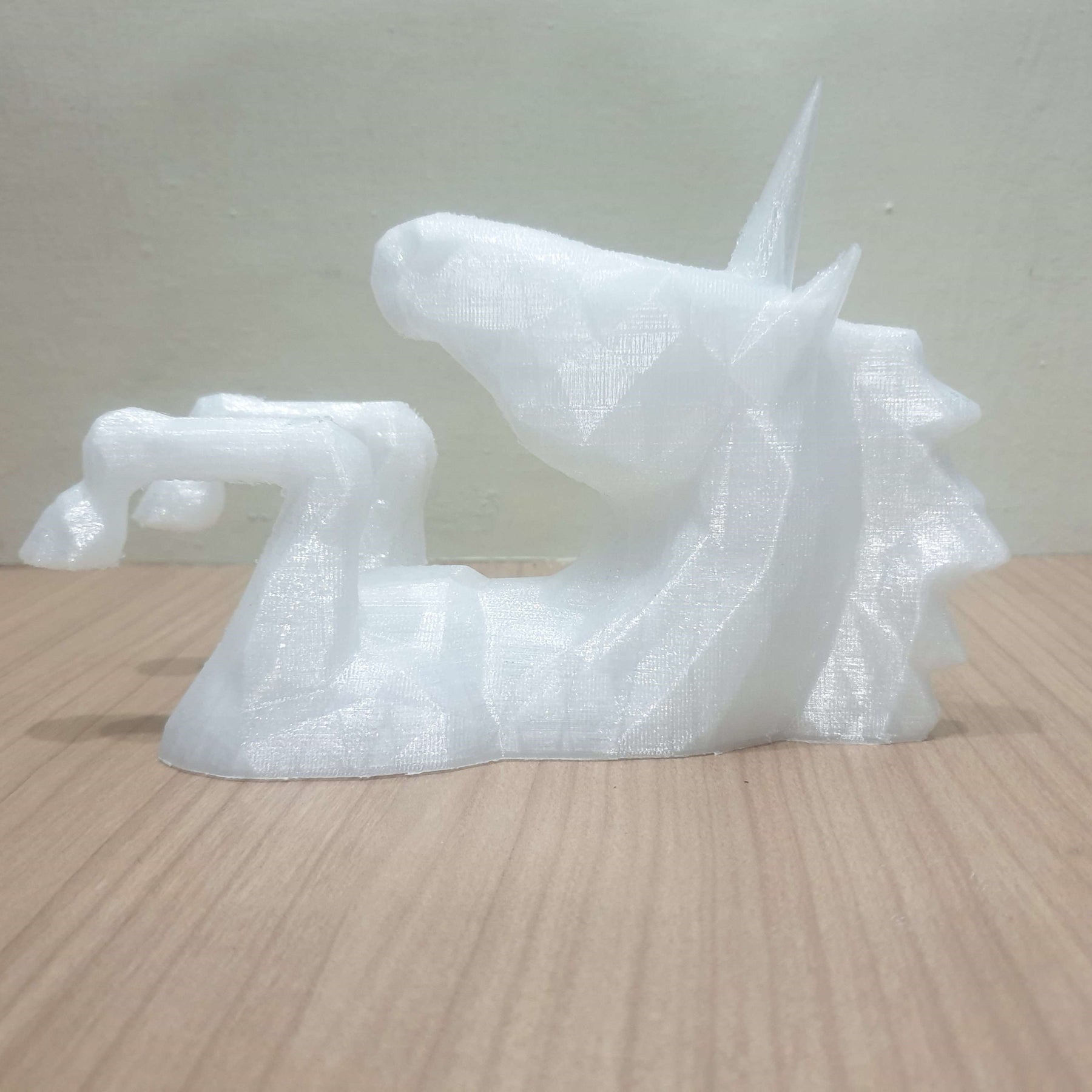 Wall Mount Low Poly Unicorn Decorative