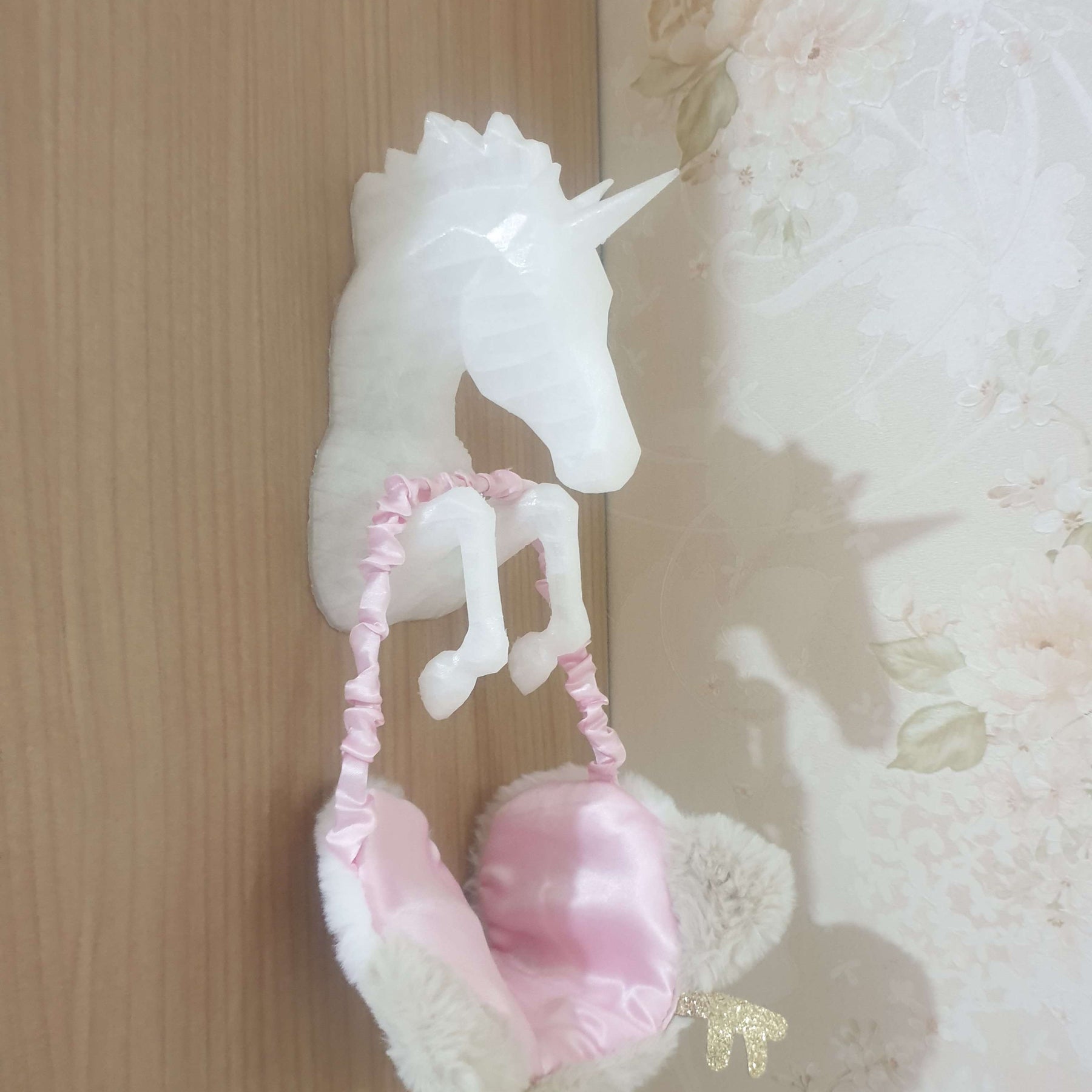 Wall Mount Low Poly Unicorn Decorative