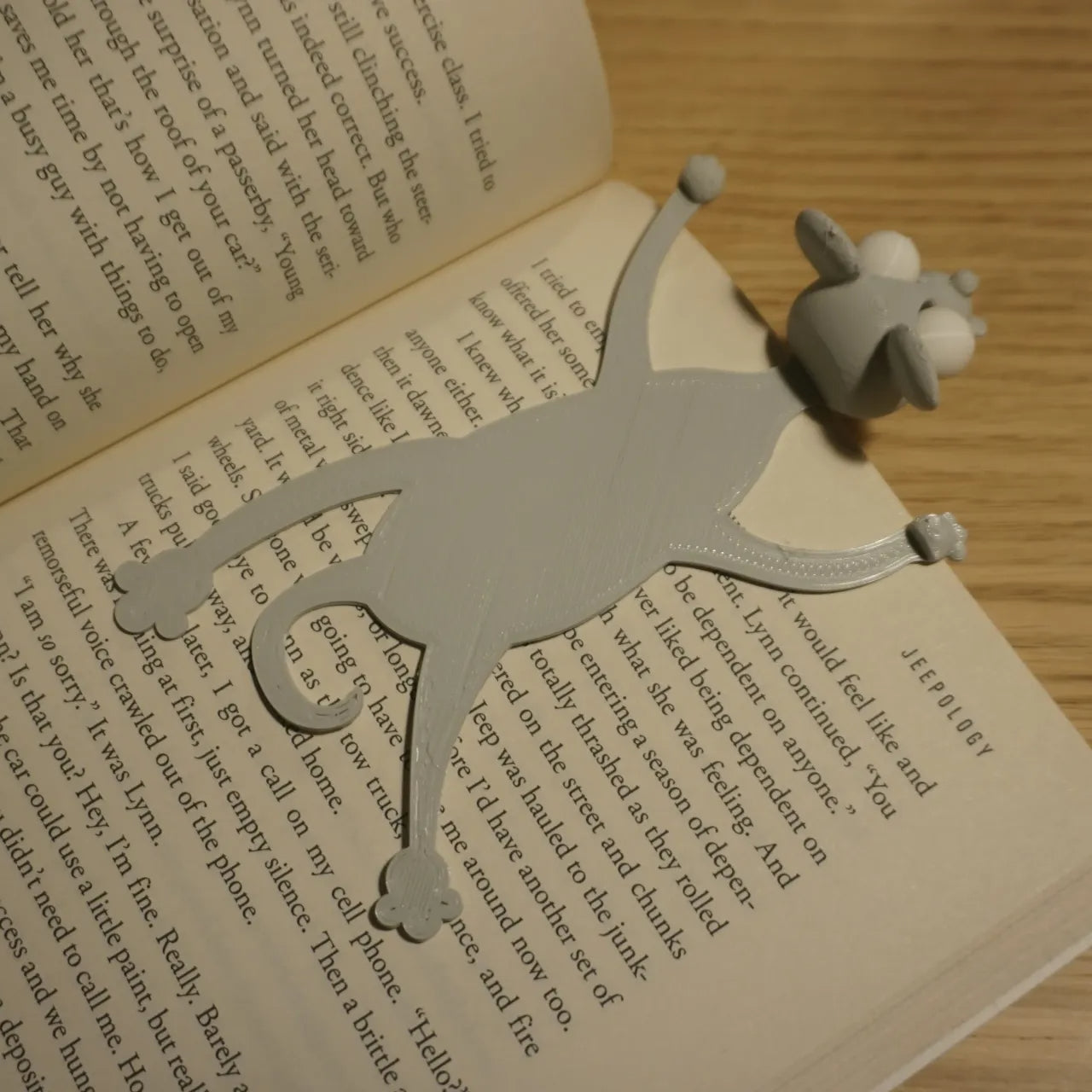 Flat Mouse Bookmark - Pack of 3