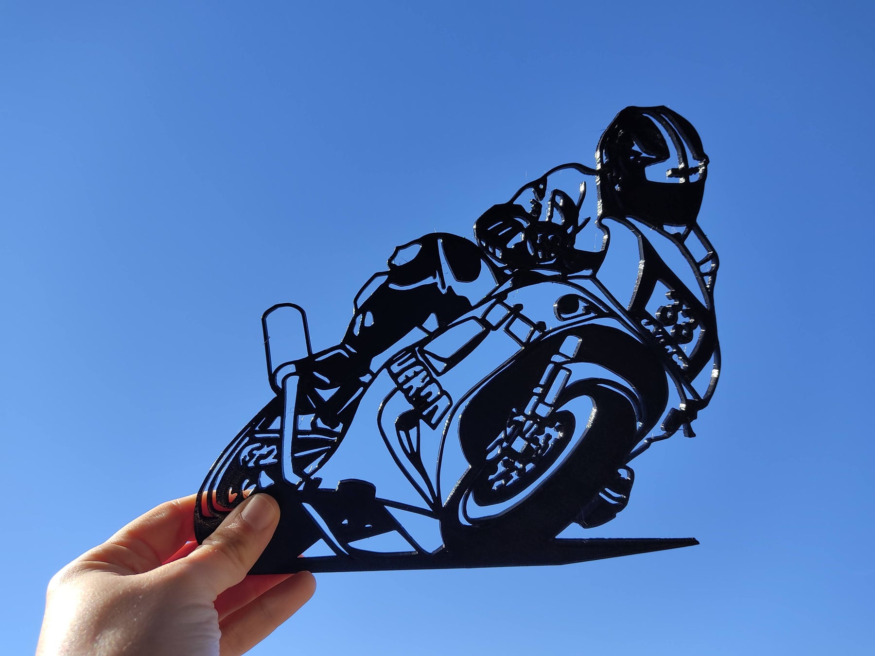 Custom Bike Silhouette