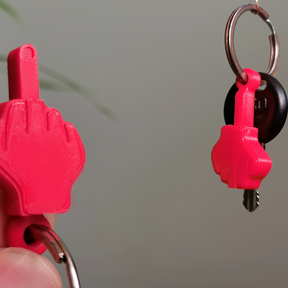 Mini Middle Finger Keychain - 3-pack!