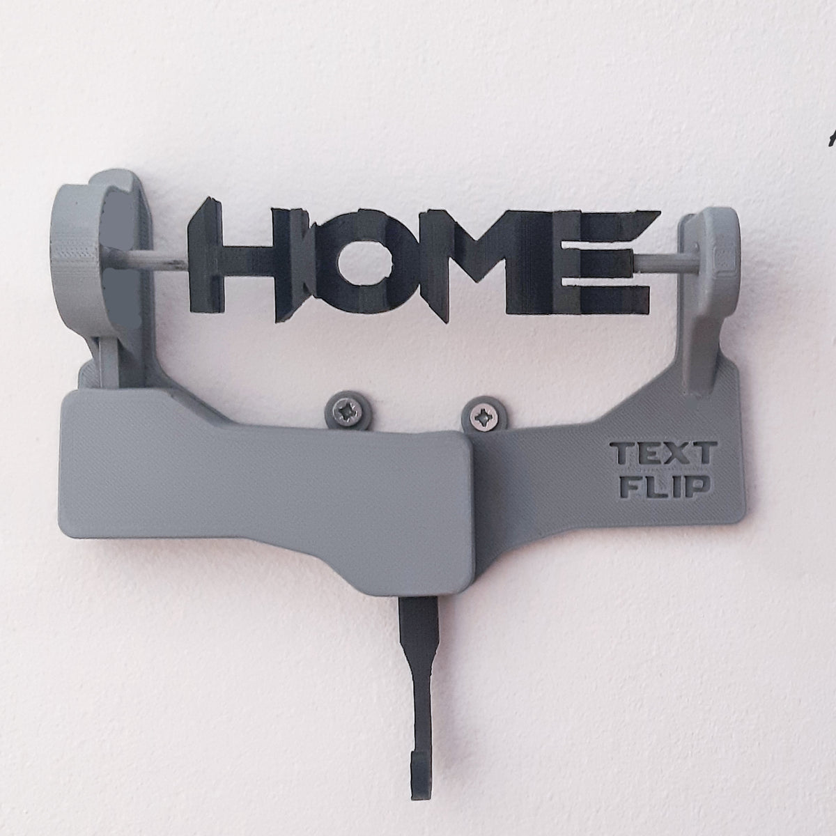 Text Flip - Key Hanger